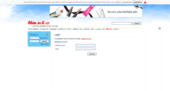 Desktop Screenshot of login.libimseti.cz